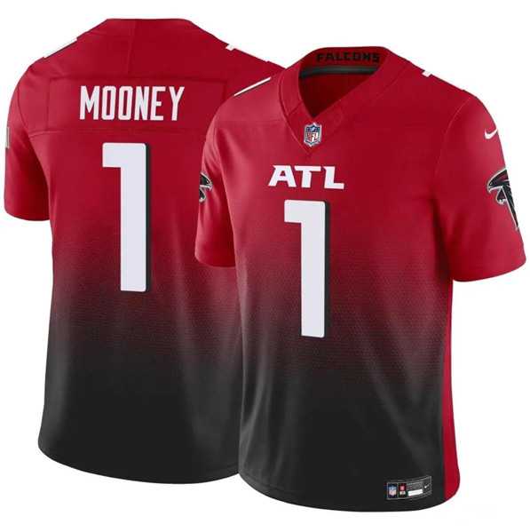 Youth Atlanta Falcons #1 Darnell Mooney Red Black 2024 F.U.S.E. Vapor Untouchable Limited Stitched Jersey Dzhi->youth nfl jersey->Youth Jersey